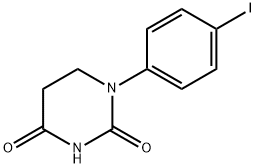 1-(4-碘苯基)二氢嘧啶-2,4(1H,3H)-二酮 结构式