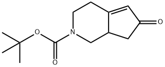 TERT-BUTYL 6-OXO-1,3,4,6,7,7A-HEXAHYDRO-2H-CYCLOPENTA[C]PYRIDINE-2-CARBOXYLATE 结构式