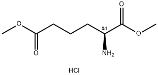L-2-氨基己二酸二甲酯盐酸盐 结构式