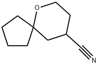 6-氧杂螺[4.5]癸烷-9-腈 结构式