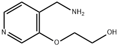 2-(4-(aminomethyl)pyridin-3-yloxy)ethanol 结构式