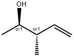 (2S,3R)-3-甲基戊-4-烯-2-醇 结构式