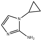 1-环丙基-1H-咪唑-2-胺 结构式