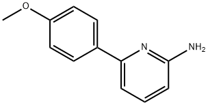 2-AMINO-6-(4-METHOXYPHENYL)PYRIDINE 结构式