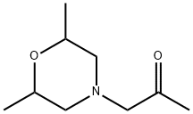 2-Propanone, 1-(2,6-dimethyl-4-morpholinyl)- 结构式