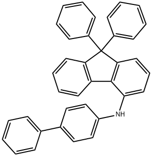 9H-芴-4-胺, N-[1,1'-联苯]-4-基-9,9-联苯- 结构式