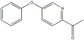 1-(5-苯氧基吡啶-2-基)乙烷-1-酮 结构式