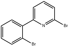 2-BROMO-6-(2-BROMOPHENYL)PYRIDINE 结构式