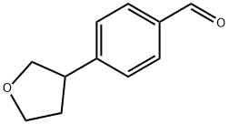 4-(oxolan-3-yl)benzaldehyde 结构式