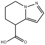 4,5,6,7-四氢吡唑并[1,5-A]吡啶-4-羧酸 结构式