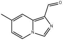 7-methylimidazo[1,5-a]pyridine-1-carbaldehyde 结构式