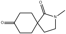 2-methyl-2-azaspiro[4.5]decane-1,8-dione 结构式
