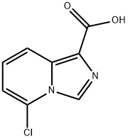 5-chloroimidazo[1,5-a]pyridine-1-carboxylic acid 结构式