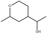 1-(2-甲基噁烷-4-基)乙烷-1-醇 结构式
