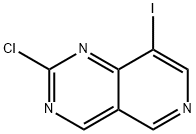 2-chloro-8-iodopyrido[4,3-d]pyrimidine 结构式
