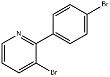 3-Bromo-2-(4-bromophenyl)pyridine 结构式