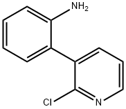 2-CHLORO-3-(2-AMINOPHENYL)PYRIDINE 结构式