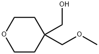 [4-(methoxymethyl)oxan-4-yl]methanol 结构式
