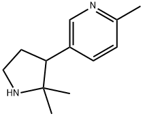 5-(2,2-dimethylpyrrolidin-3-yl)-2-methylpyridine 结构式