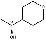 (1R)-1-(oxan-4-yl)ethan-1-ol 结构式