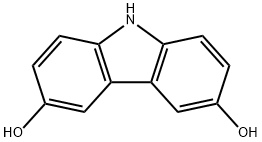 3,6-DIHYDROXY-9-HYDROCARBAZOLE 结构式