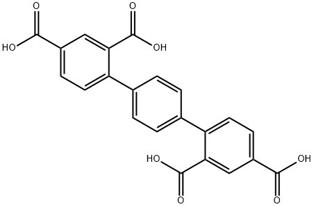 [[1,1':4',1''-Terphenyl]-2,2'',4,4''-tetracarboxylic acid] 结构式