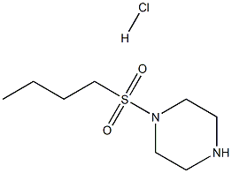1-(butylsulfonyl)piperazine hydrochloride 结构式