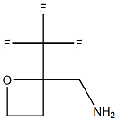 (2-(三氟甲基)氧杂环己烷-2-基)甲胺 结构式