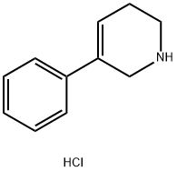 5-phenyl-1,2,3,6-tetrahydropyridine hydrochloride 结构式