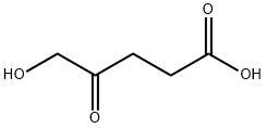 5-hydroxy-4-oxopentanoic acid 结构式