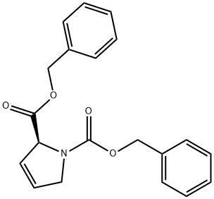 (S)-dibenzyl 2H-pyrrole-1,2(5H)-dicarboxylate 结构式