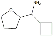 cyclobutyl(oxolan-2-yl)methanamine 结构式