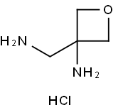 3-(aminomethyl)oxetan-3-amine dihydrochloride 结构式