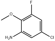 5-Chloro-3-fluoro-2-methoxy-phenylamine 结构式