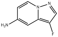 3-氟吡唑并[1,5-A]吡啶-5-胺 结构式