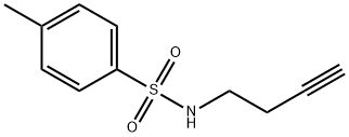 N-3-丁基-1-基-4-甲基苯磺酰胺- 结构式