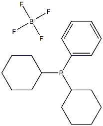 苯基二环己基膦四氟硼酸盐 结构式