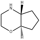 (4aR,7aR)-octahydrocyclopenta[b][1,4]oxazine 结构式