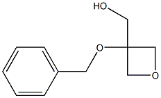 3-(苄氧基)氧杂环丁烷-3-基]甲醇 结构式