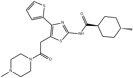 化合物 GPR81 AGONIST 1 结构式