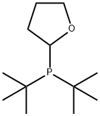 Bis(1,1-dimethylethyl)(tetrahydro-2-furanyl)phosphine 结构式