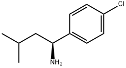 (1S)-1-(4-CHLOROPHENYL)-3-METHYLBUTAN-1-AMINE 结构式