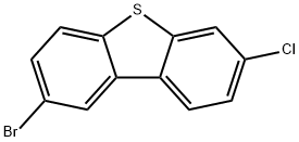 2-溴-7-氯二苯并噻吩 结构式