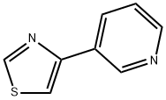 4-(3-Pyridyl)thiazole 结构式