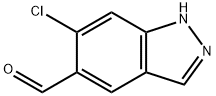 6-chloro-1H-indazole-5-carbaldehyde 结构式