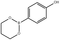 4-羟基苯硼酸-1,3-丙二醇酯 结构式