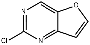 2-氯呋喃并[3,2-D]嘧啶 结构式