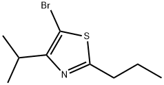 5-Bromo-4-(iso-propyl)-2-(n-propyl)thiazole 结构式