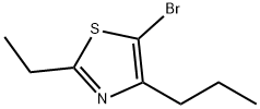 5-Bromo-4-(n-propyl)-2-ethylthiazole 结构式