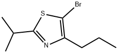 5-Bromo-4-(n-propyl)-2-(iso-propyl)thiazole 结构式